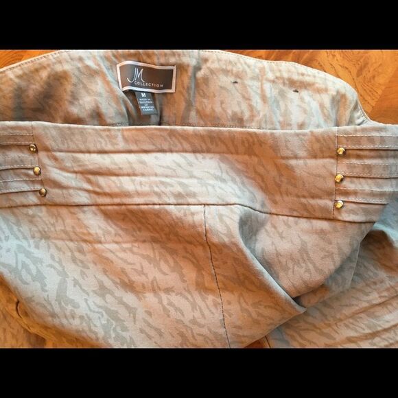 TAUPE SUBTLE Animal Print Pants - Picture 8 of 8